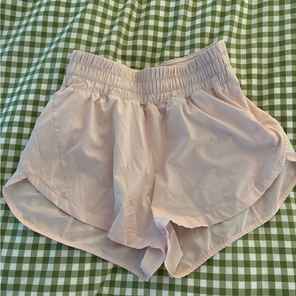 Lululemon Athletica Light Pink Athletic Shorts